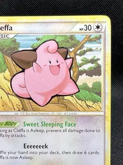 Pokemon TCG HeartGold SoulSilver Cleffa Non Holo Rare 17/123 VLP - Image 3