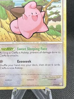 Pokemon TCG HeartGold SoulSilver Cleffa Non Holo Rare 17/123 VLP - Image 4
