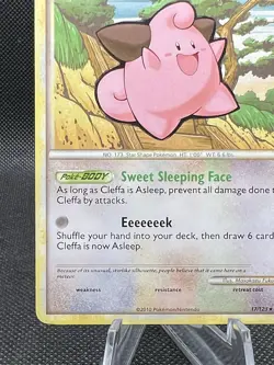 Pokemon TCG HeartGold SoulSilver Cleffa Non Holo Rare 17/123 VLP - Image 5