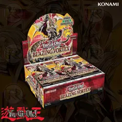Blazing Vortex Booster Box of 24 Packs Yu-Gi-Oh! TCG BLVO 1st ed Eng - Image 1