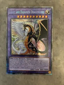 Yugioh! TCG - Light and Darkness Dragonlord - Starlight Rare - MP25-EN009 - Image 1