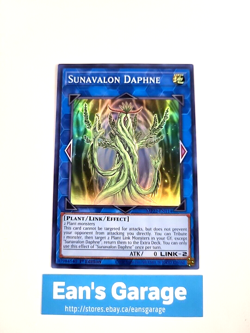 YuGiOh Sunavalon Daphne 1st Ed MP22-EN114 Tin of the Pharaoh's Gods Super Rare - Image 4