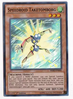 Speedroid Taketomborg HSRD-EN006 Super Rare 1st Edition - Image 1
