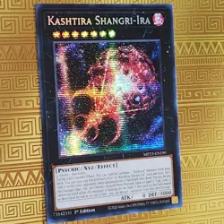 Kashtira Shangri-Ira MP23-EN190 Prismatic Secret Rare NM 1st Ed Yu-Gi-Oh TCG - Image 1