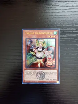 Yugioh - Parlor Dragonmaid - EMBLAZONED Ultra Rare - BLMM-EN060 - Image 1
