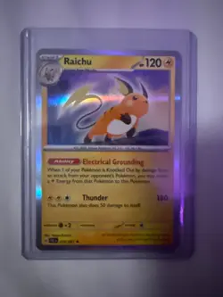Raichu Hp 120 Holo #26 Pokemon Card 2023 - Image 1