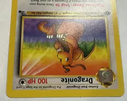Pokemon Card - Dragonite Fossil 1st Edition 19/62 Non-Holo Rare LP+ - Image 3