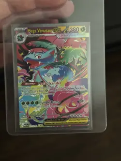 Mega Venusaur EX SIR 177/132 Mega Evolution English pokemon TCG Near Mint Card - Image 3