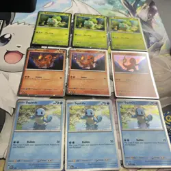 Pokemon 151 Promo Card Lot Cosmo Holo 9 Cards - Image 1