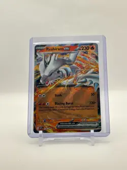 2025 Pokemon White Flare #020/086 Reshiram ex DOUBLE RARE Holo Card NEAR MINT - Image 1