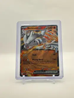 2025 Pokemon White Flare #020/086 Reshiram ex DOUBLE RARE Holo Card NEAR MINT - Image 3