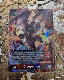Digimon Card Game Creepymon (Alternate Art) EX10-009 SR Sinister Order - Image 1