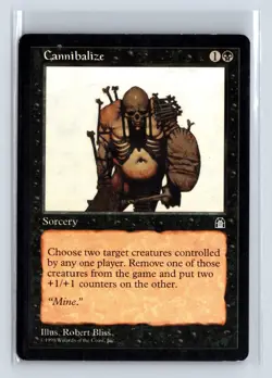 CANNIBALIZE - MTG Magic the Gathering Card - Stronghold - Common - Image 1