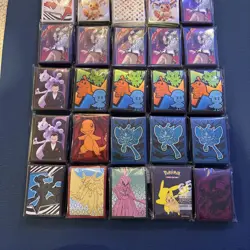 Pokemon Mixed Lot Of Card Sleeves Feat Prismatic Evolutions - Image 3