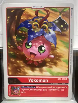 Bandai DIGIMON Digital Monsters TCG CCG Card BT1- ($2 Minimum Purchase Required) - Image 2