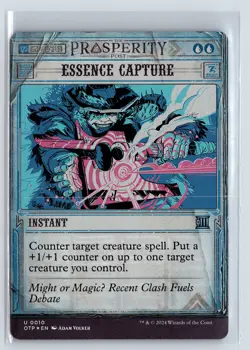 FOIL Essence Capture Breaking News Uncommon - MTG Magic the Gathering Card - Image 1