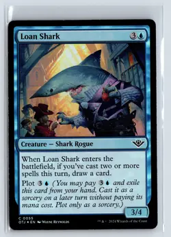 FOIL Loan Shark Outlaws of Thunder Junction - MTG Magic the Gathering Card - Image 1