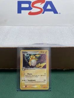 Pokemon TCG: Raichu Card #12/108 Holo EX Power Keepers, LP - Image 1