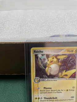 Pokemon TCG: Raichu Card #12/108 Holo EX Power Keepers, LP - Image 2