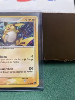 Pokemon TCG: Raichu Card #12/108 Holo EX Power Keepers, LP - Image 4