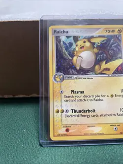 Pokemon TCG: Raichu Card #12/108 Holo EX Power Keepers, LP - Image 5