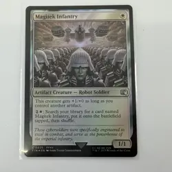 Magitek Infantry Final Fantasy Foil MTG NM/M - Image 1