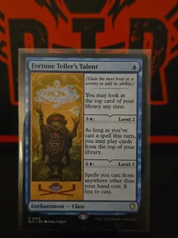 Fortune Teller's Talent 0014 Non Foil Rare Bloomburrow Commander MTG NM - Image 1
