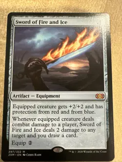 MTG Magic the Gathering Sword of Fire and Ice (297/415) Double Masters - Image 1