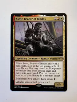 Astor, Bearer of Blades - MTG Dominaria United - NM - Image 1