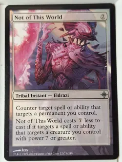 Not of This World - Rise of the Eldrazi - Magic the Gathering MTG Nice! - Image 1