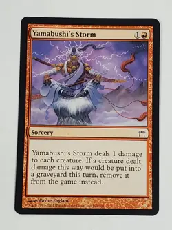 MTG Yamabushi's Storm (Champions of Kamigawa/Red/C) - BGM - Image 1