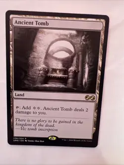 MTG - Ancient Tomb - Ultimate Masters 236/254 - Regular Rare - Gamechanger - Image 1