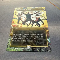 Multiversal Passage MINT Borderless 206 Marvel's Spider-Man SPM MTG Rare Land NM - Image 2