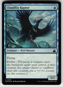 Cloudfin Raptor Foil C Ravnica Remastered 37 MTG - Image 1