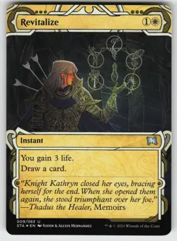 Revitalize Foil U Strixhaven: Mystical Archives 9 MTG - Image 1