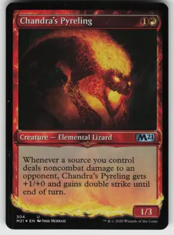 Chandra's Pyreling (Showcase) Foil U Core Set 2021 304 MTG - Image 1