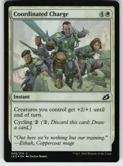 Coordinated Charge Foil C Ikoria: Lair of Behemoths 6 MTG - Image 1