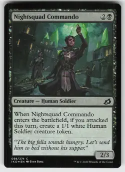 Nightsquad Commando Foil C Ikoria: Lair of Behemoths 98 MTG - Image 1
