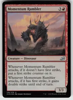 Momentum Rumbler Foil U Ikoria: Lair of Behemoths 126 MTG - Image 1