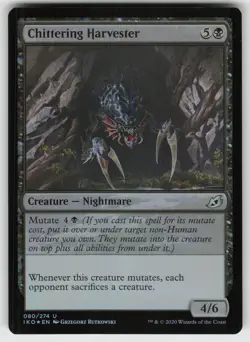 Chittering Harvester Foil U Ikoria: Lair of Behemoths 80 MTG - Image 1