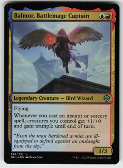 Balmor, Battlemage Captain Foil U Dominaria United 196 MTG - Image 1
