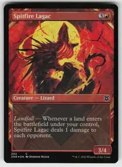 Spitfire Lagac (Showcase) C Zendikar Rising 302 MTG - Image 1