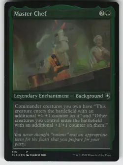 Master Chef (Foil Etched) C Commander Legends: Battle for Baldur's Gate 519 MTG - Image 1