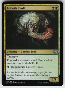 Lotleth Troll U Double Masters 2022 245 MTG - Image 1