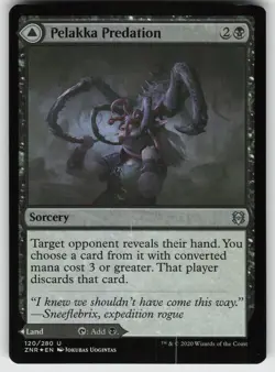Pelakka Predation Foil U Zendikar Rising 120 MTG - Image 1