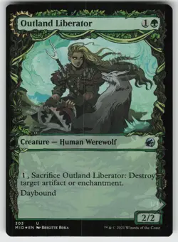 Outland Liberator (Showcase) U Innistrad: Midnight Hunt 303 MTG - Image 1