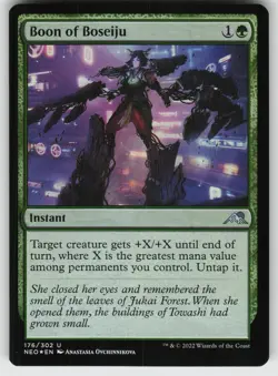 Boon of Boseiju U Kamigawa: Neon Dynasty 176 MTG - Image 1