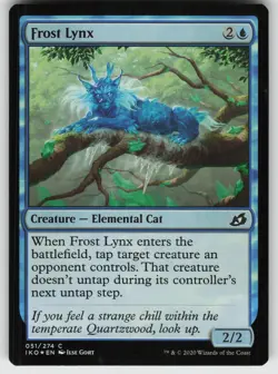 Frost Lynx Foil C Ikoria: Lair of Behemoths 51 MTG - Image 1