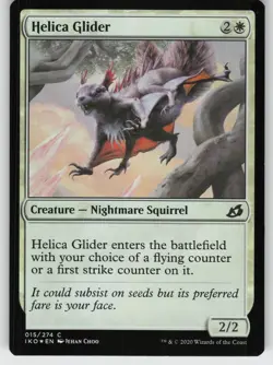 Helica Glider Foil C Ikoria: Lair of Behemoths 15 MTG - Image 1