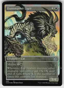 Huntmaster Liger (Showcase) Foil U Ikoria: Lair of Behemoths 280 MTG - Image 1